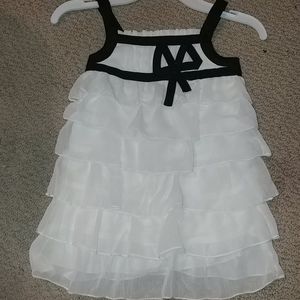 Girls Fancy Tiered Dress Wedding s Holidays 2/3